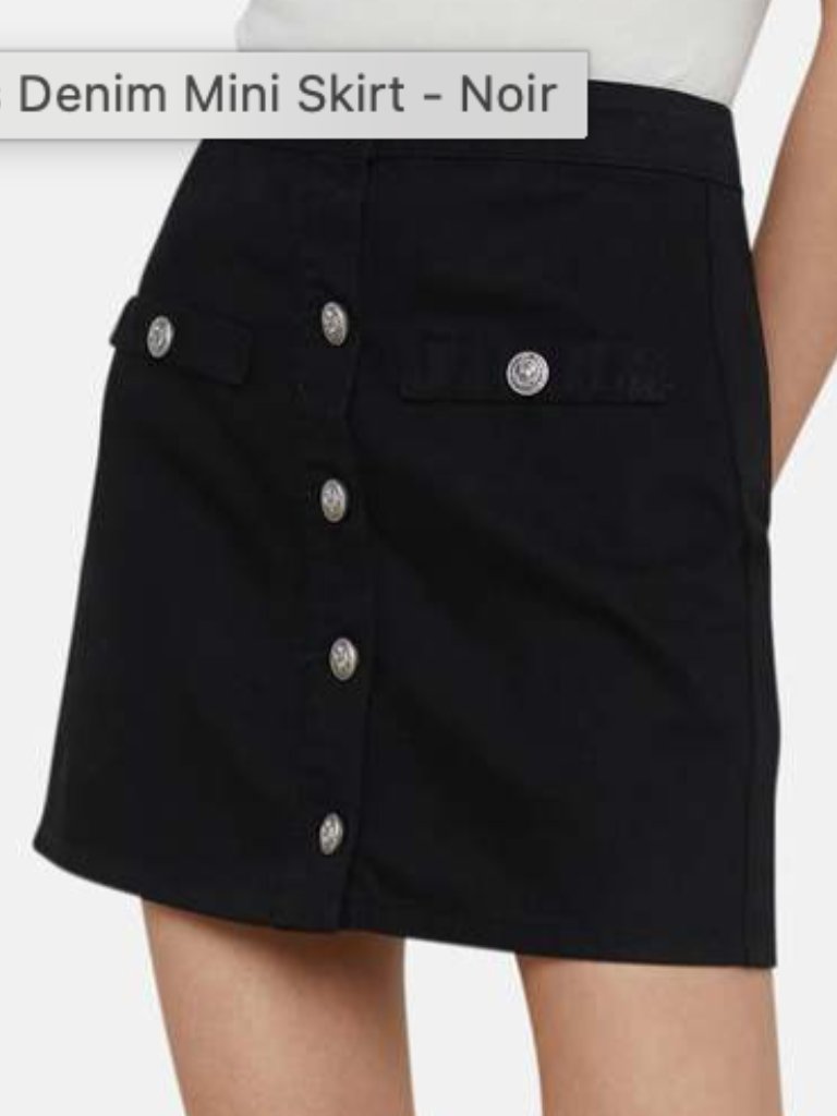 L’agence Kris Demin Jean Skirt